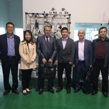 烏茲別克斯坦客戶定制旋轉蒸發儀